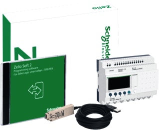 Schneider Electric - Zelio Logic PLC-apparatenset zeliopack 20 sr2pack2bd