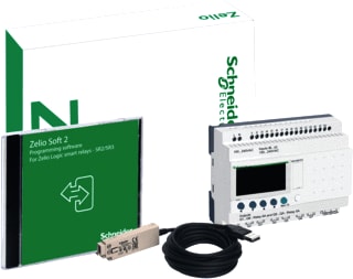 Schneider Electric - Zelio Logic PLC-apparatenset zeliopack 26 sr3pack2fu