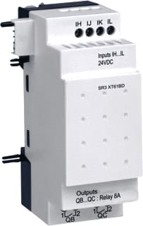 Schneider Electric - Zelio Logic PLC digitale in- en uitgangsmodule Ext 6 Sr3Xt61Bd