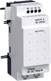 Schneider Electric - Zelio Logic PLC digitale in- en uitgangsmodule ext 6  sr3xt61fu