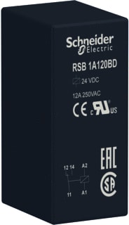 Schneider Electric - Harmony RSB Schakelrelais Rel 1P 12A Rsb1A120Bd
