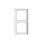 Gira - Afdekraam schakelmateriaal AFD.R. 2-V F100 Z.WT