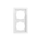 Gira - Afdekraam schakelmateriaal AFD.R. 2-V F200 Z.WT