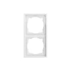 Gira - Afdekraam schakelmateriaal AFD.R. 2-V F300 Z.WT