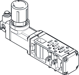 Festo - Bevestiging vastpunt vabfs12r7c2c10