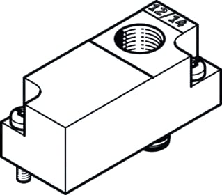Festo - Bevestiging vastpunt vabfc812p6g18z