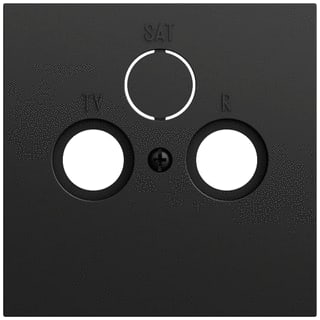 Gira - Inzetplaat schakelmateriaal AFD COAX.ANT-CD SYST70ZW