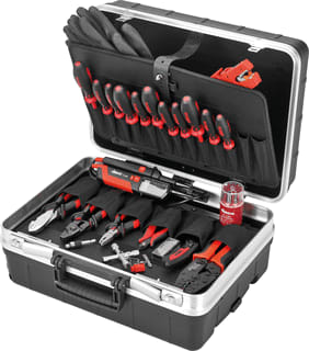 Cimco - Gereedschapset industr koffr power troll