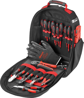Cimco - Gereedschapset industr rugzak pro