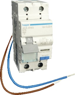 Hager - VISION Aardlekautomaat Uitbr.Set Haco 16A Vks02Sa