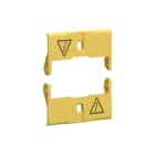 Hager - T.b.v. aardlekschak. <125A. Hulpcontactblok Klem-Afdekplaat Czn005 Se2