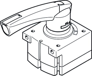 Festo - Persluchtkraan vherphb43cbg12