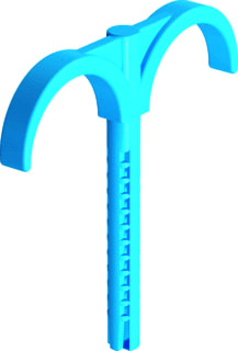 Uponor - Ankerclip vloerverwarmingsbuis Deuvelhaak Dubbel 75Mm