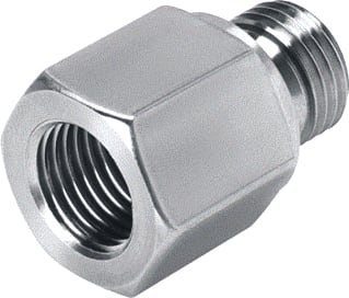 Festo - Fitting met 2 aansluitingen 563398
