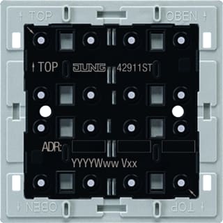 Jung - F40 Tastsensor bussysteem Knx Tast Uni 1V Tempsens