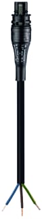 Wieland - Patchkabel inst.bare gebouwinstall. Zw Kab M/- 2,5 0,5M Dca
