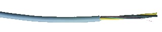 Jobarco - Ecoflex CPR HH-JZ Voedingskabel tot 1 kV beweegbaar Stuurstr Hhjz 3X1,5 Mt