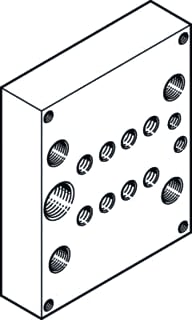 Festo - Bevestiging vastpunt cpv10-vi-p4-m7