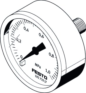 Festo - Drukverschilmanometer 162844