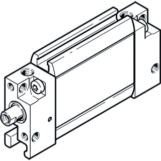 Festo - Pneumatic cylinder dzf-12-100-p-a