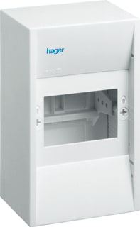 Hager - Miniverdeler Groepenkast, leeg 10 mod.gd110e