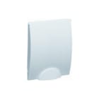 Hager - Miniverdeler Deur/bed.-tableau vr kast/lessenaar deur kunststof wit gp102p
