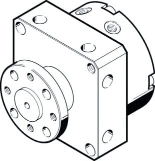 Festo - Pneumatic cylinder dsm-10-90-p-fw