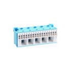 Hager - QuickConnect Aansluitklem voor hoofdkabel Qc-Klem Nul 22 Pos Kn22N