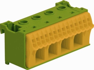 Hager - QuickConnect Aansluitklem voor hoofdkabel Qc-Klem Aarde 18 Pos Kn18E