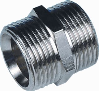Henco - AD Fitting met 2 aansluitingen Db Nipp 3/4X3/4 Ek