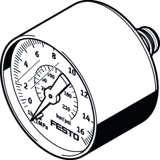 Festo - Drukverschilmanometer 548010