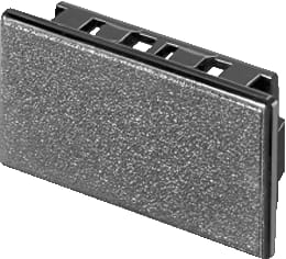 EAO - Serie 03 Blindplaat drukknop/signaallamp Blindpl Grijs 03-949.8