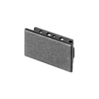 EAO - Serie 03 Blindplaat drukknop/signaallamp Blindpl Grijs 03-949.8