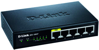 DLink - Netwerkswitch 5P Dtop Fast Eth Poe+ Swi