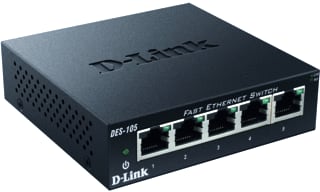 DLink - Netwerkswitch 5P L2 Fast Eth Swit