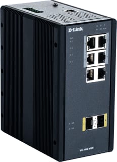 DLink - Netwerkswitch 8 p l2 gb poe ind swi