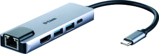 DLink - USB-hub Usb-C 5P Usb 3.0 Hub
