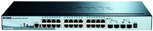 DLink - Netwerkswitch 28p smart poe gb st swi