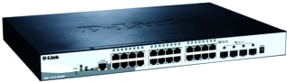 DLink - Netwerkswitch 28p smart poe+ gb stack