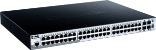 DLink - Netwerkswitch 52p smart poe+ gb stack