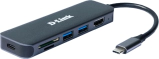 DLink - USB-hub 6-In-1 Usb-C Hub