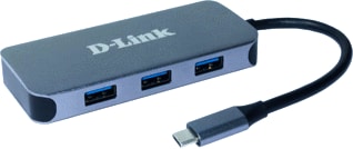 DLink - USB-hub 6-in-1 usb-c hub
