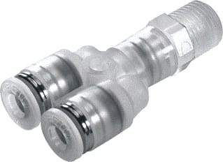 Festo - Fitting met 2 aansluitingen npqpyr12q12fd