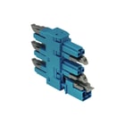 Wago - Comp. verd. insteekb. gebouwinstal. Verdel. 5-V 2-P Bl Br