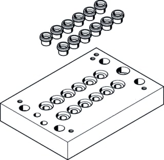 Festo - Bevestiging vastpunt cpv14vip61/8c
