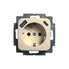ABB Busch-Jaeger - SI Wandcontactdoos (WCD schakelmat.) Wcd 20 Eucb2Usbac-212