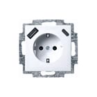 ABB Busch-Jaeger - Balance Wandcontactdoos (WCD schakelmat.) Wcd Ra Kv 1 X Usb-A-C