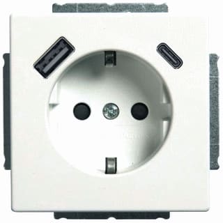 ABB Busch-Jaeger - Future Wandcontactdoos (WCD schakelmat.) Wcd 20 Eucb2Usbac-884