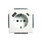ABB Busch-Jaeger - Future Wandcontactdoos (WCD schakelmat.) Wcd 20 Eucb2Usbac-884