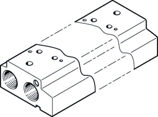 Festo - Bevestiging vastpunt vabmc712pg188